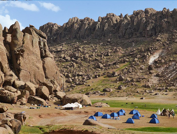 Le djebel Sirwa ou Siroua